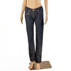 Miss Sixty Dark Blue Straight Leg Jeans